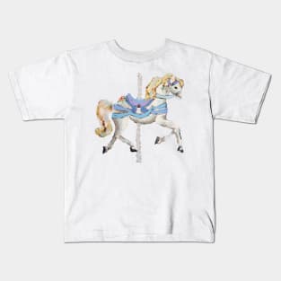 Merry-go-Round horse Kids T-Shirt